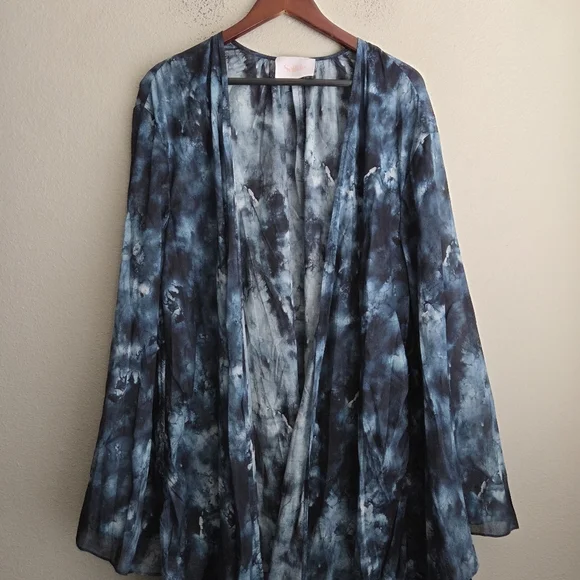 Selkie The Indigo Girl Morning Walk Robe size S - Picture 3 of 8